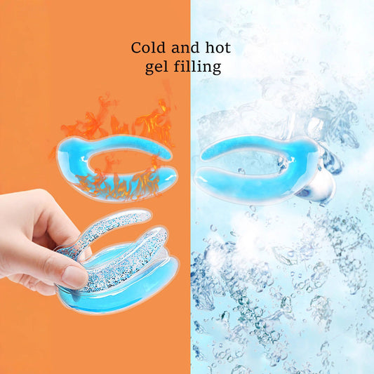 Eye Patches With A Cat-eye Opening Gel-based Under-eye Patches For Physical Soothing And A Cooling Eye Treatment